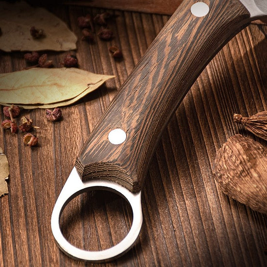 Super Steel - Cuchillo carnicero premium