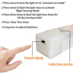 LUZ LED MAGNÉTICA CON SENSOR DE MOVIMIENTO PACK X3