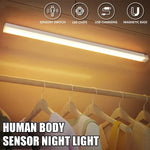 LUZ LED MAGNÉTICA CON SENSOR DE MOVIMIENTO PACK X3