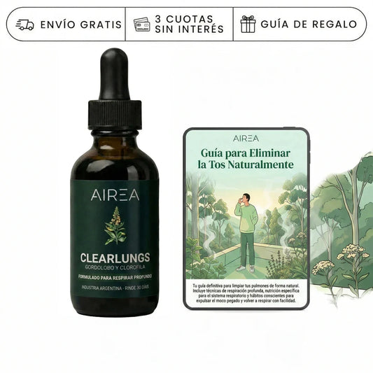 CLEARLUNGS EXTRACTO DE GORDOLOBO PARA DESINTOXICACIÓN PULMONAR