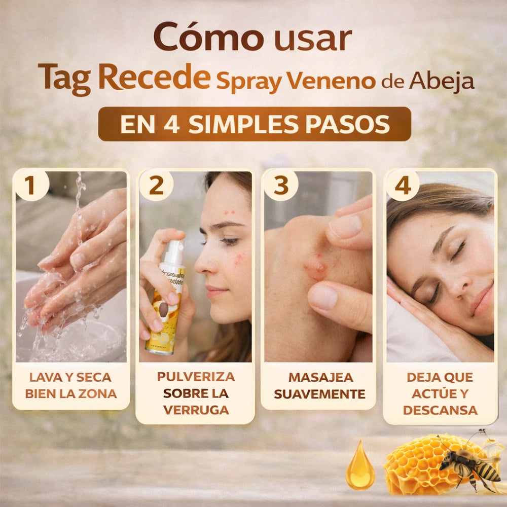 SPRAY REPARADOR DE PIEL CON VENENO DE ABEJA