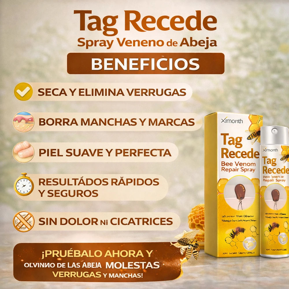 SPRAY REPARADOR DE PIEL CON VENENO DE ABEJA