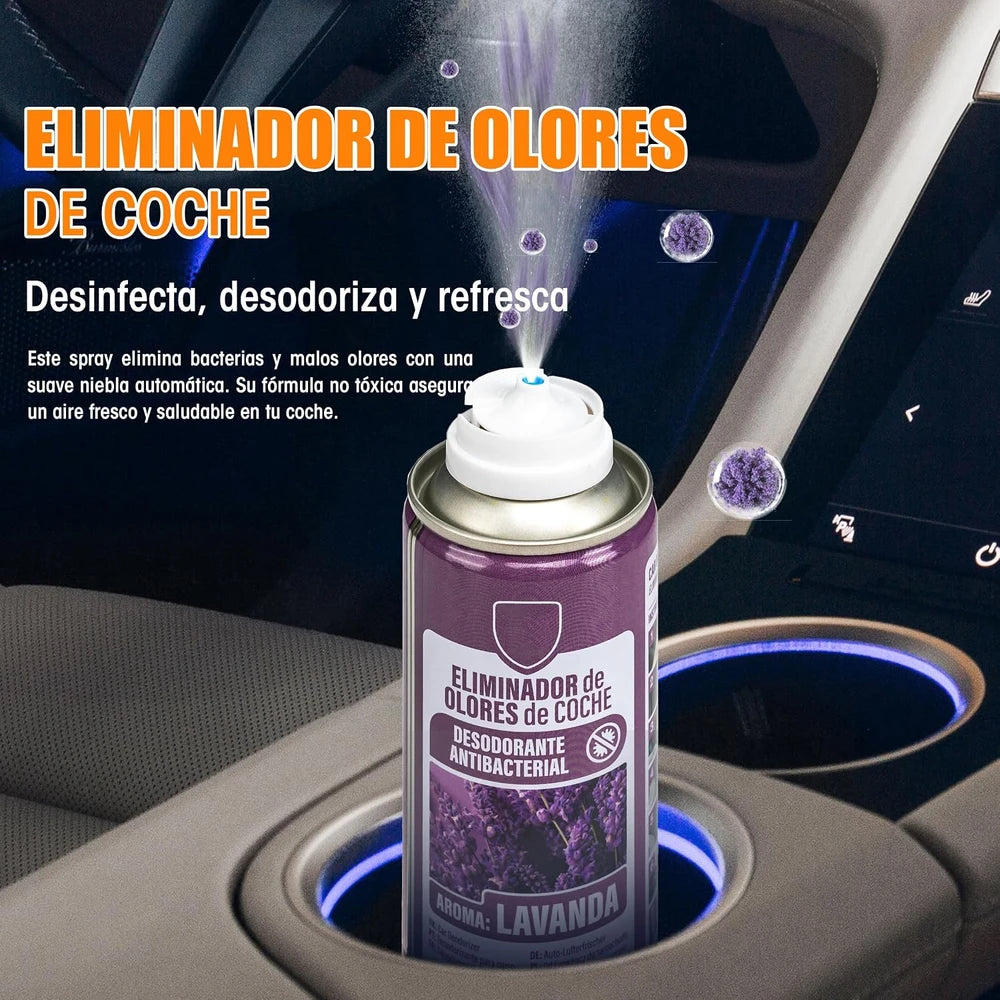 ELIMINADOR DE OLORES PARA COCHE LAVANDA