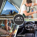 SHONA MULTIHERRAMIENTA ACERO INOXIDABLE CAMPING