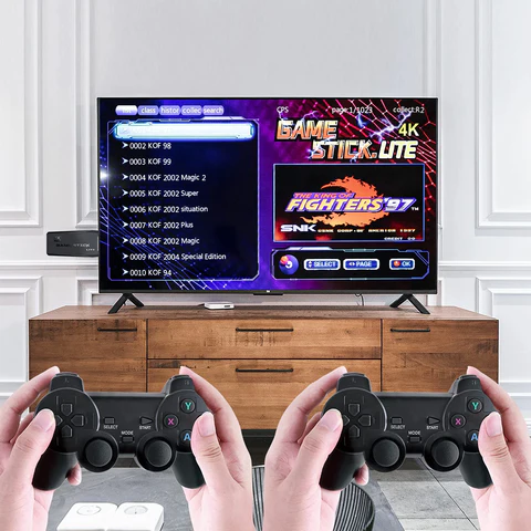 GAME STICK 64GB. CON 2 CONTROLES ¡GRATIS 1000 JUEGOS!