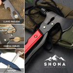 SHONA MULTIHERRAMIENTA ACERO INOXIDABLE CAMPING