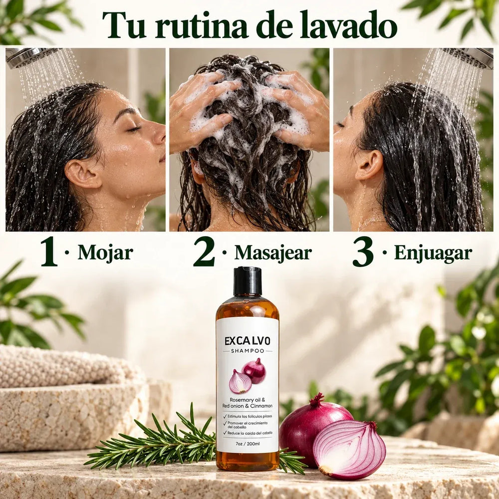 EXCALVO - SHAMPOO ANTICAIDA