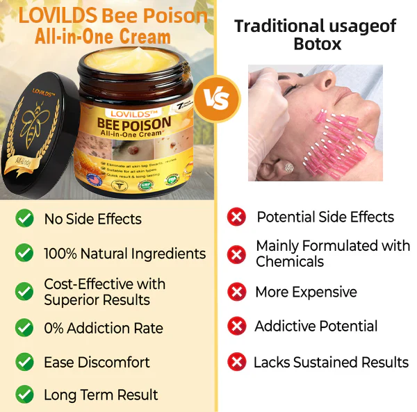 CREMA TODO EN UNO LOVILDS - VENENO DE ABEJA