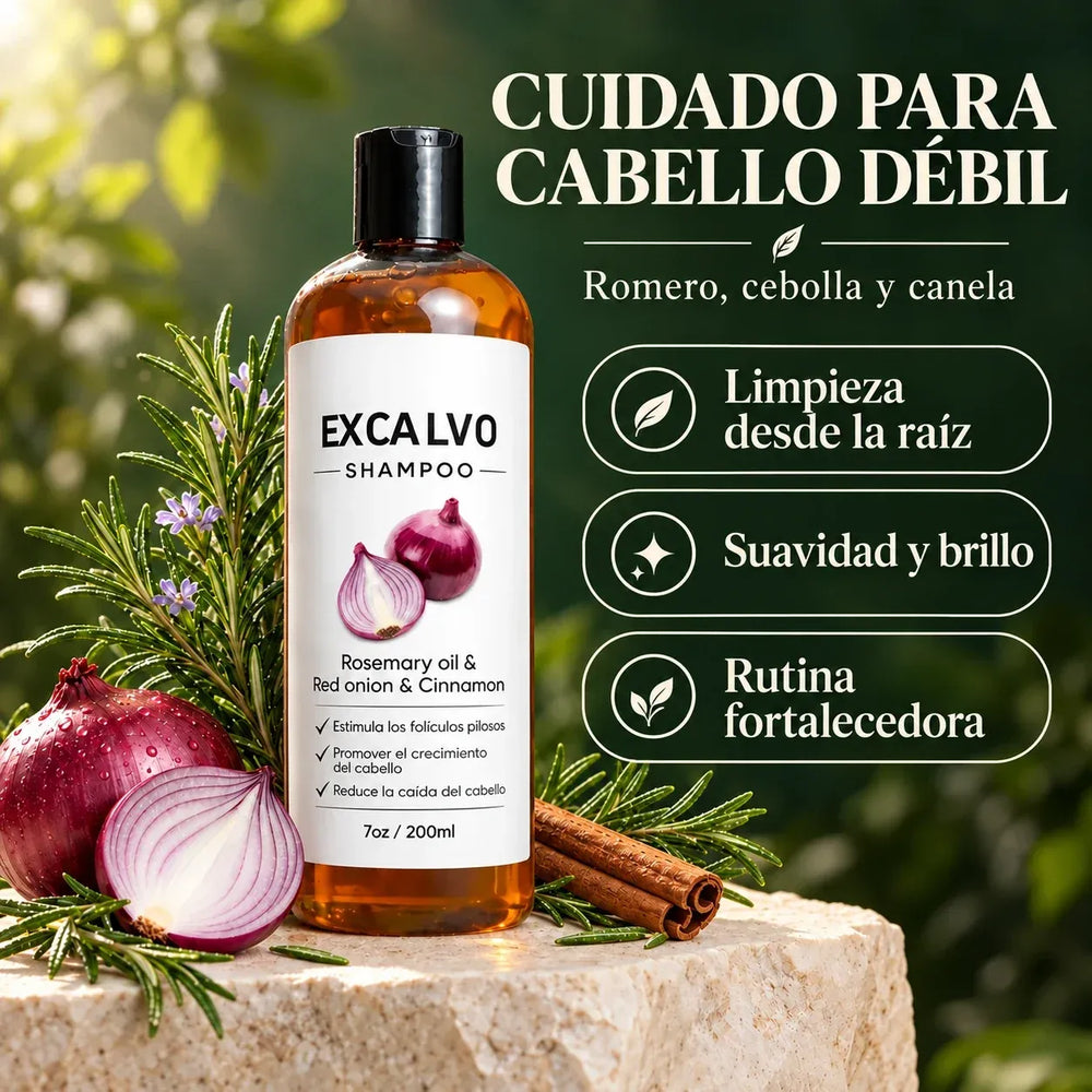 EXCALVO - SHAMPOO ANTICAIDA